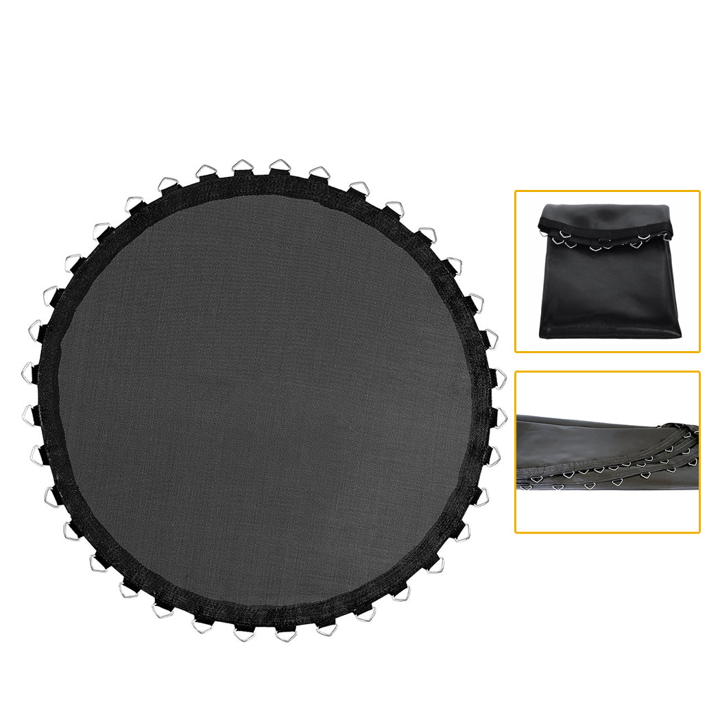 15 FT Kids Trampoline Pad Replacement Mat Reinforced Outdoor Round Spring Cover