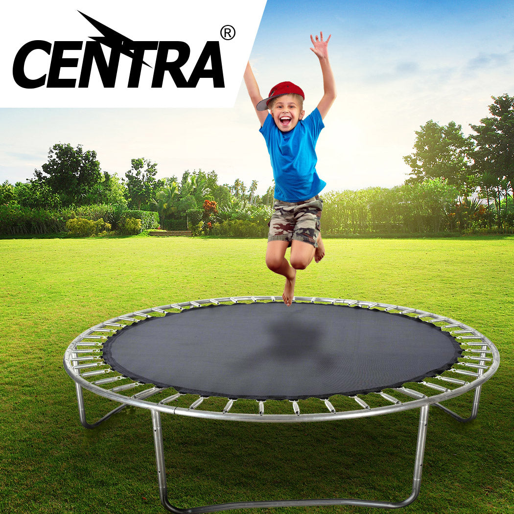 15 FT Kids Trampoline Pad Replacement Mat Reinforced Outdoor Round Spring Cover