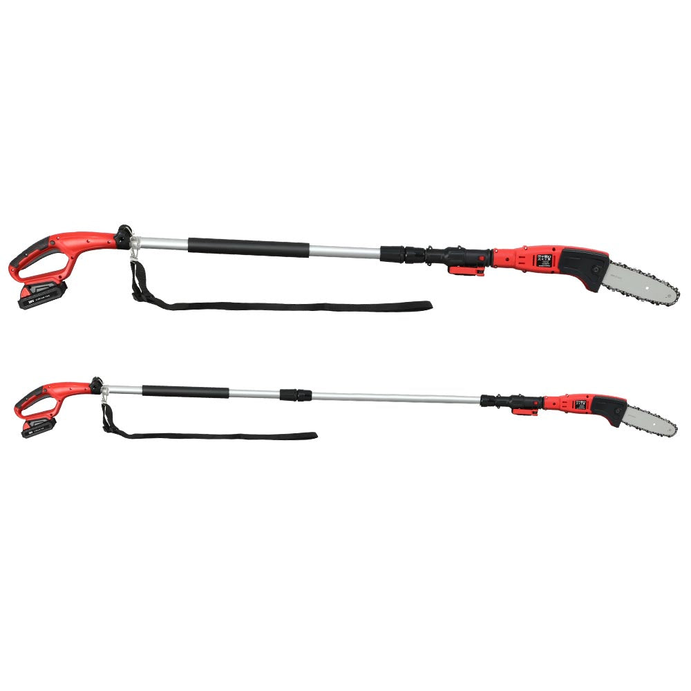 Giantz Cordless Pole Chainsaw Electric Saw 20V Lithium-Ion Tool Battery Pruner