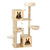 i.Pet Cat Tree Tower Scratching Post Scratcher Wood Bed Condo Toys House 141cm