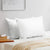 Giselle Bedding Set of 2 Goose Feather and Down Pillow - White