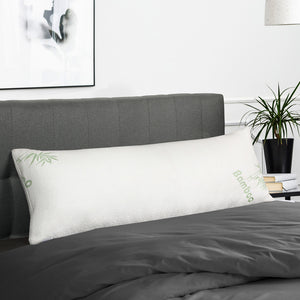 DreamZ Body Pillow Support Cushion Sleeping Memory Foam Bamboo Fabric Case Cover
