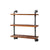 Artiss Display Shelves Wall Brackets Bookshelf Industrial DIY Pipe Shelf Rustic