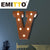 LED Metal Letter Lights Free Standing Hanging Marquee Event Party Decor Letter V