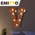 LED Metal Letter Lights Free Standing Hanging Marquee Event Party Decor Letter V