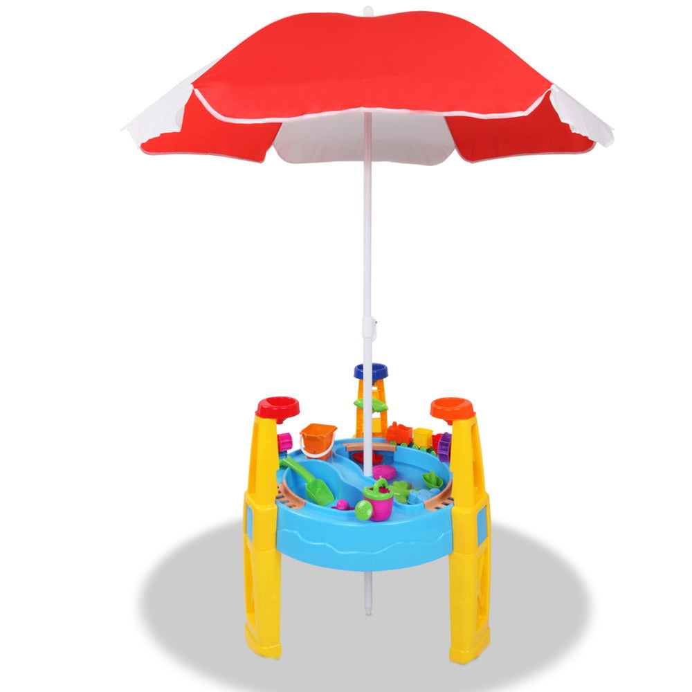 Keezi 26 Piece Kids Umbrella &amp; Table Set