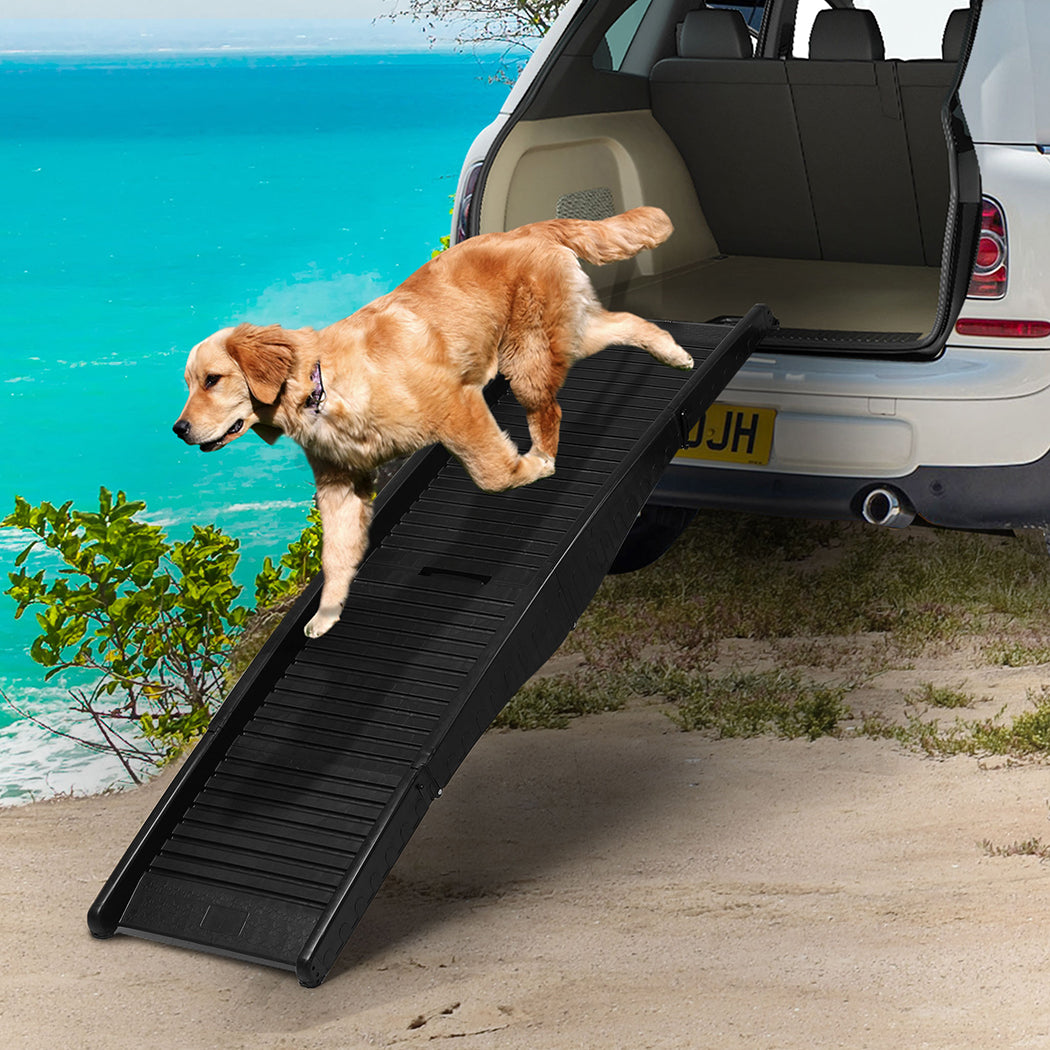 PaWz Dog Ramp Pet Car Suv Travel Stair Step Foldable Portable Lightweight Ladder