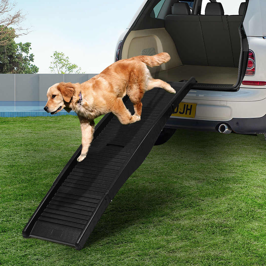 PaWz Dog Ramp Pet Car Suv Travel Stair Step Foldable Portable Lightweight Ladder