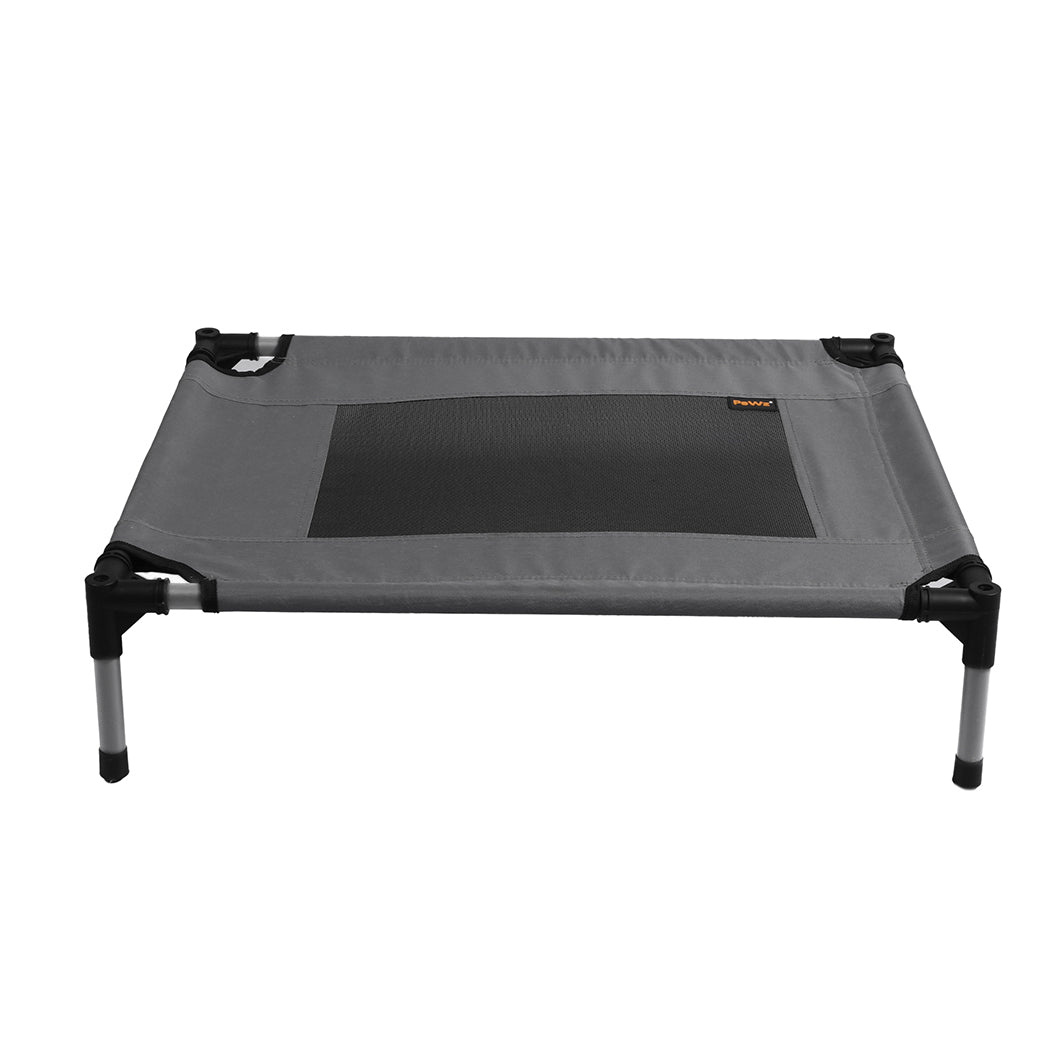 PaWz Pet Trampoline Bed Dog Cat Elevated Hammock With Canopy Raised Heavy Duty M