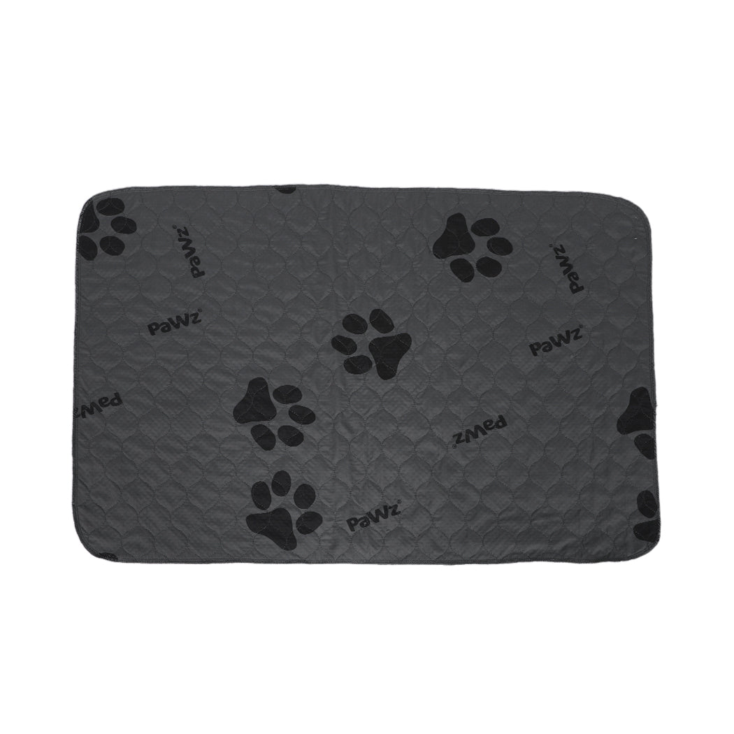 PaWz 4x Washable Dog Puppy Training Pad Pee Puppy Reusable Cushion XL Grey