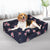 PaWz Dog Calming Bed Pet Cat Washable Removable Cover Double-Sided Cushion XL