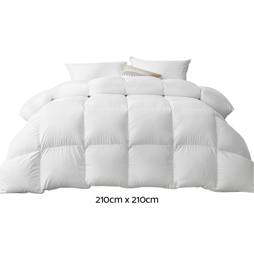 Giselle Bedding Queen Size 700GSM Goose Down Feather Quilt