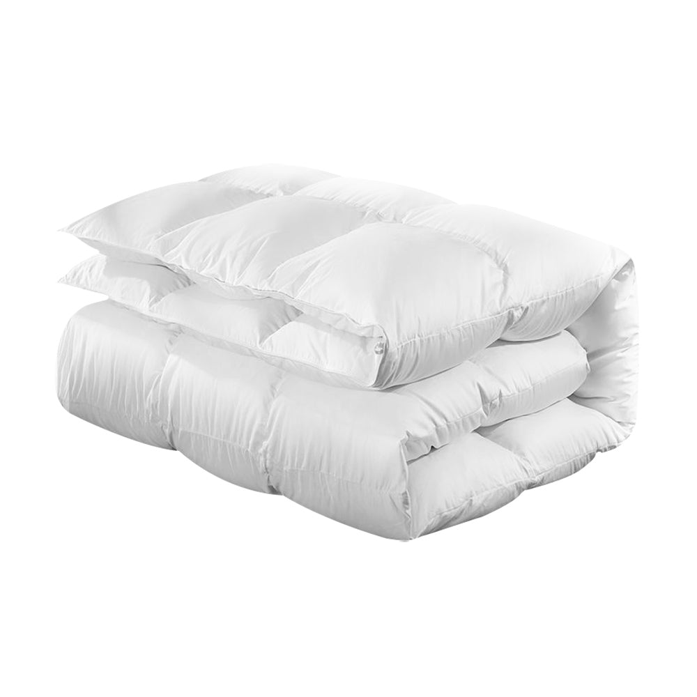 Giselle Bedding Super King 700GSM Goose Down Feather Quilt