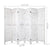 Artiss 6 Panel Room Divider Screen Privacy Wood Foldable Stand Timber White