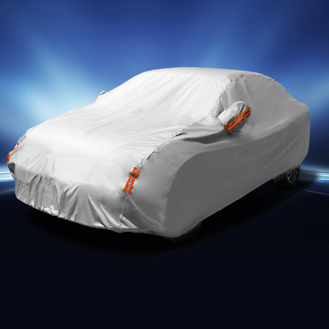 Waterproof Adjustable Large Car Covers Rain Sun Dust UV Proof Protection 3XL