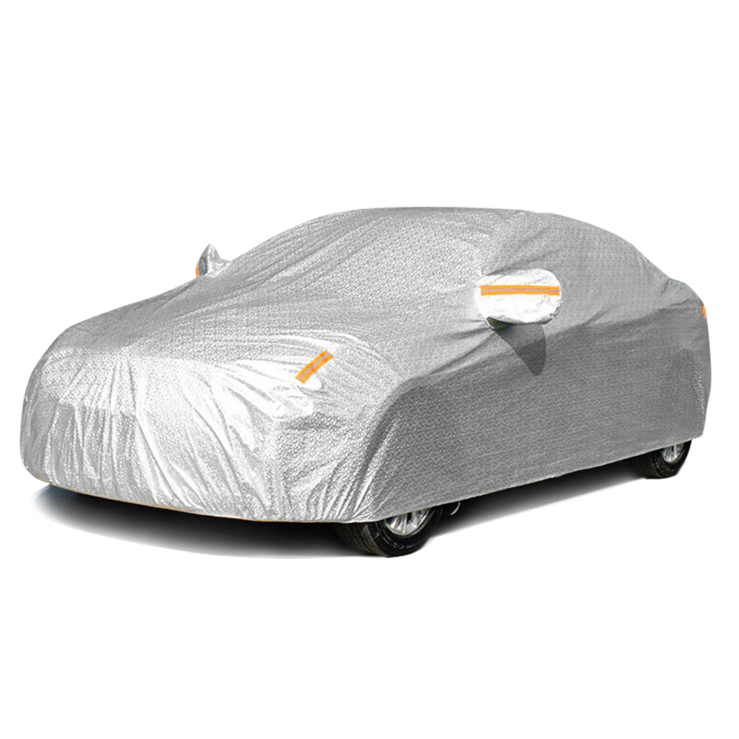 Waterproof Adjustable Large Car Covers Rain Sun Dust UV Proof Protection YXXL