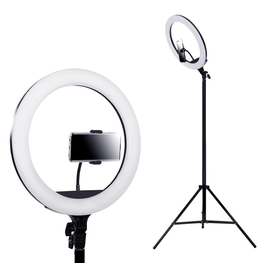 Embellir 14&quot; LED Ring Light 5600K 3000LM Dimmable Stand MakeUp Studio Video