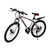 26'' Mountain Bike 21 Speed Bicycle Front Suspension Men Carboon Steel Red Wihte