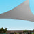 Instahut Sun Shade Sail Cloth Shadecloth Outdoor Canopy Triangle 280gsm 6x6x6m