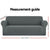 Artiss Sofa Cover Elastic Stretchable Couch Covers Grey 4 Seater