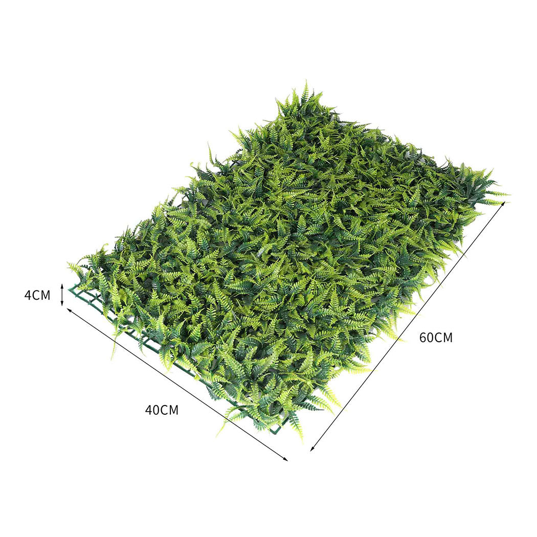 10pcs Artificial Boxwood Hedge Fence Fake Vertical Garden Type 1