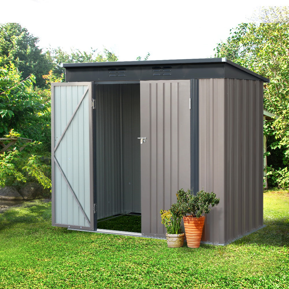 Giantz Garden Shed Sheds Outdoor Storage 1.95x1.31M Steel Workshop House Tool