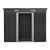 Giantz Garden Shed Outdoor Storage Sheds 2.38x1.31M Tool Metal Base House Grey