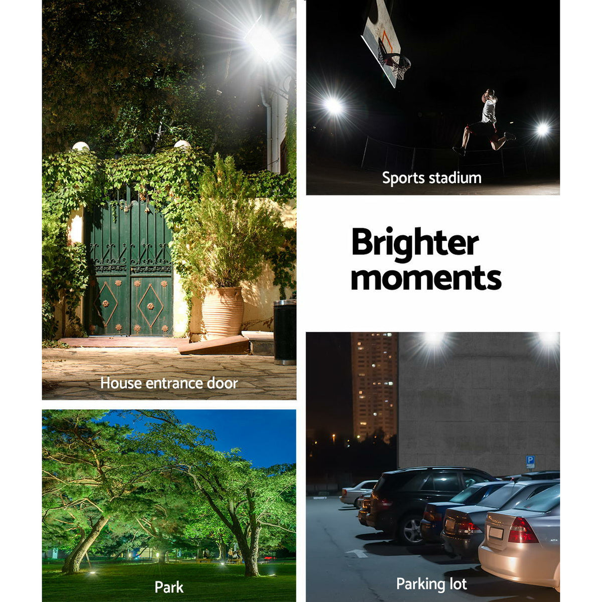 LED Solar Lights Street Flood Light Remote Outdoor Garden Security Lamp 60W