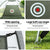 Everfit Golf Practice Net And Training Mat Driving Range Target Hitting Mat
