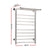 Devanti Electric Heated Towel Rail Warmer Heater Rails Rack Wall Mounted 14 Bar