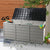 290L Outdoor Storage Box Garden Lockable Toys Tools Container Waterproof Indoor