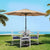 Instahut Outdoor Umbrella 3m Umbrellas Beach Garden Tilt Sun Patio Deck Pole UV