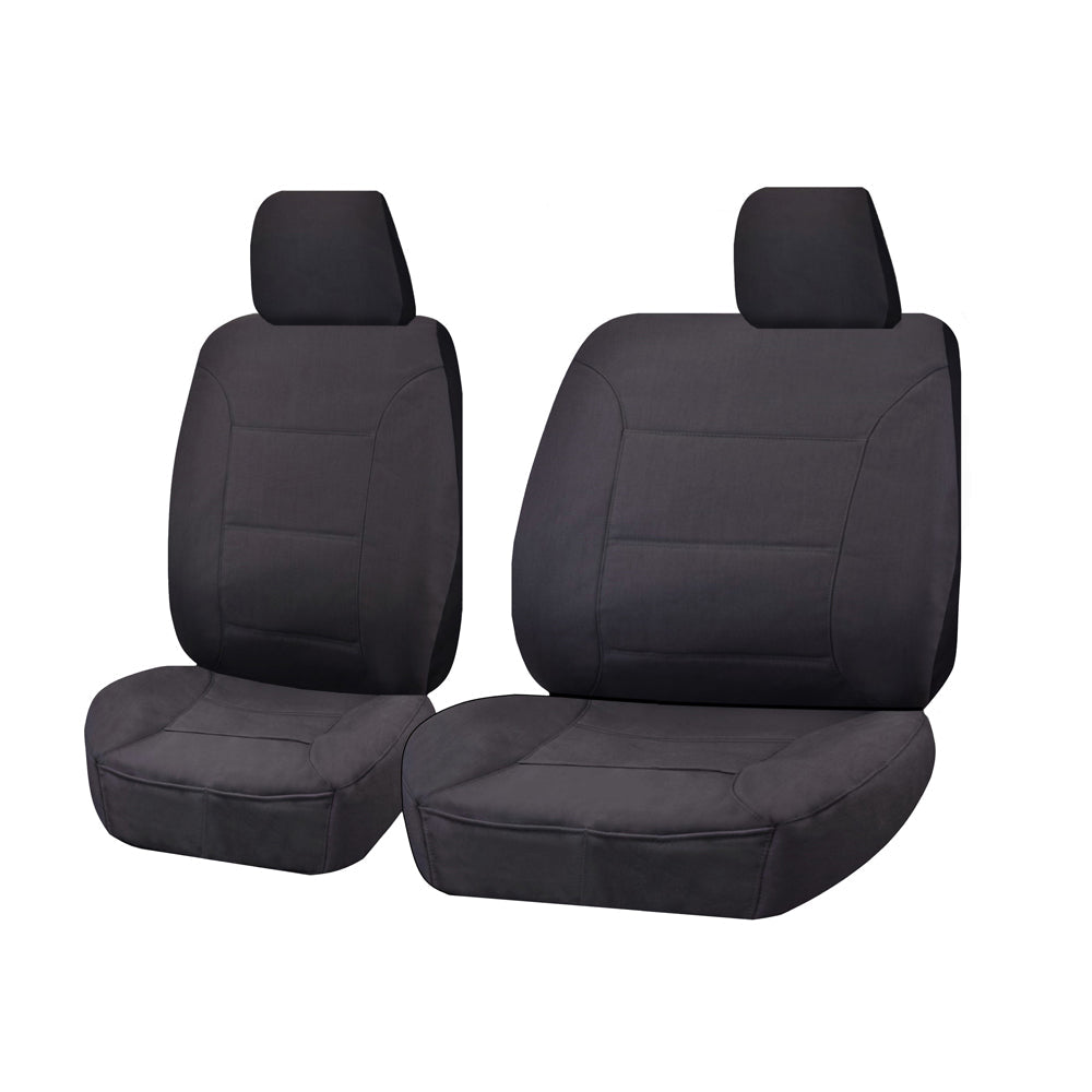TMD ISUZU D-MAX  06/2012 - 2016 SINGLE CAB CHASSIS UTILITY FRONT BUCKET + _ BENCH CHARCOAL CHALLENGER