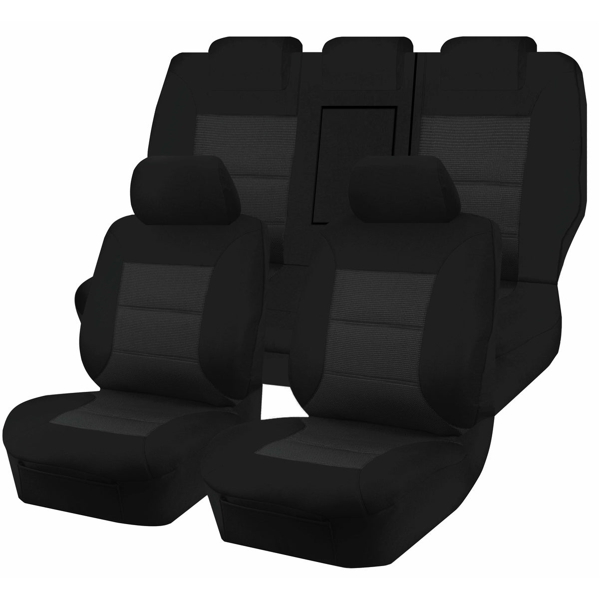 Premium Jacquard Seat Covers - For Ford Territory Sx/Sy/Sz Series 4X4 Suv/Wagon (2004-2016)