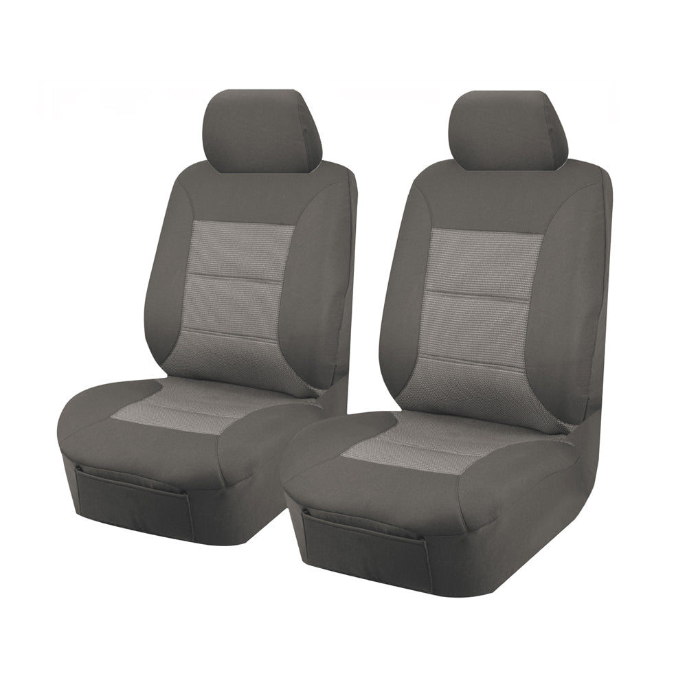 TMD MITSUBISHI TRITON  MQ SERIES 01/2015 - ON DUAL / CLUB CAB UTILITY  FRONT 2X BUCKETS GREY PREMIUM