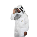 Beekeeping Bee Suit 2 Layer Mesh Hood Style Light Weight &amp; Ultra Cool-L