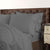 Royal Comfort 1000 Thread Count Cotton Blend Quilt Cover Set Premium Hotel Grade - Queen - Charcoal