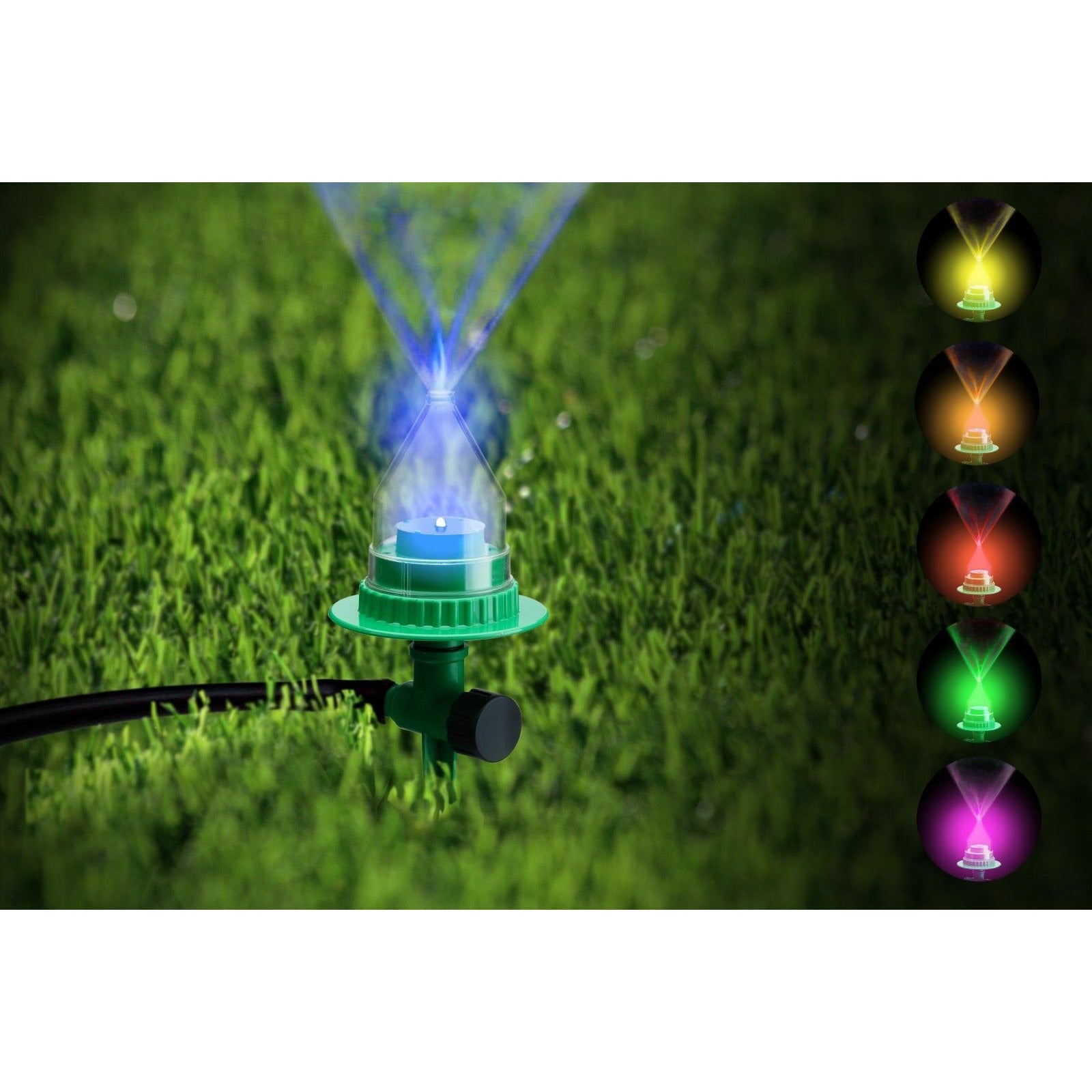 Durable and Extremely Cool Led Water Sprinkler Perfect for Gardens and Lawns