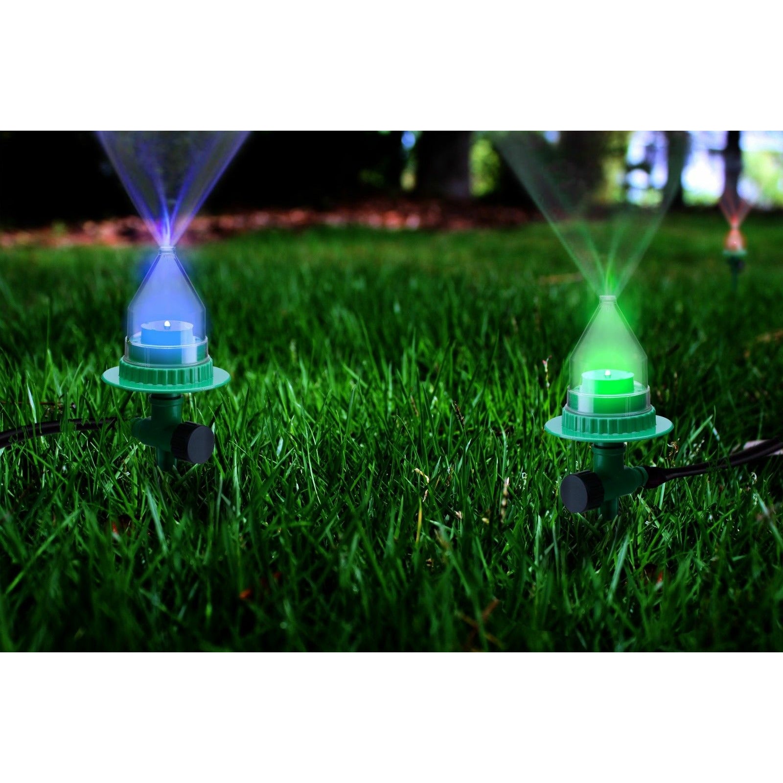 Durable and Extremely Cool Led Water Sprinkler Perfect for Gardens and Lawns