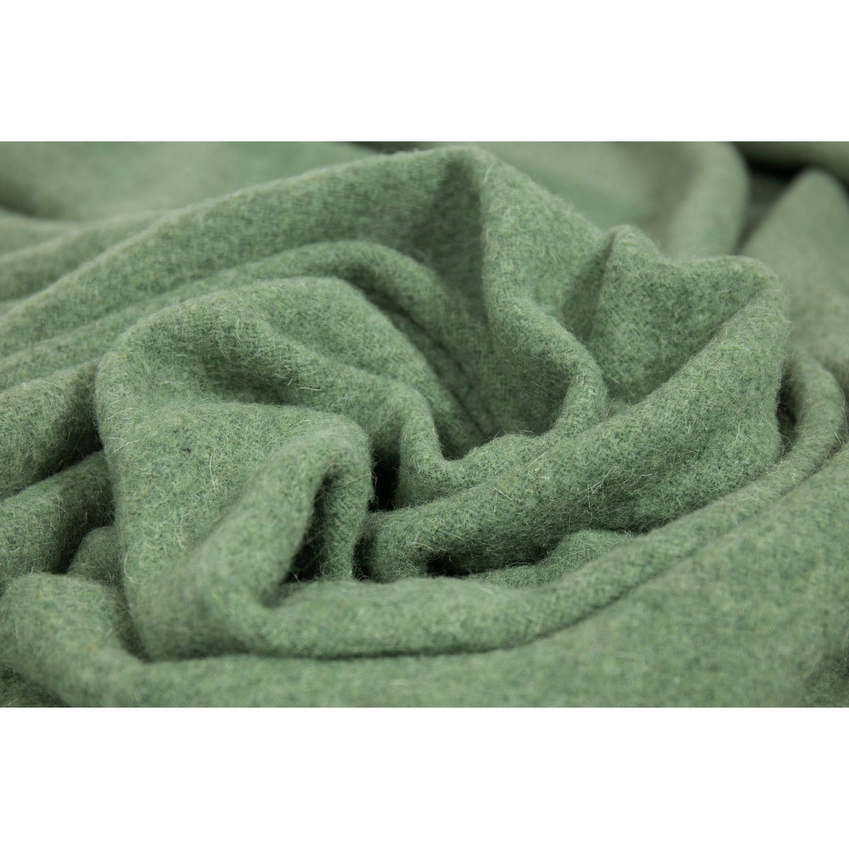 Brighton Throw - 100% NZ Wool - Sage