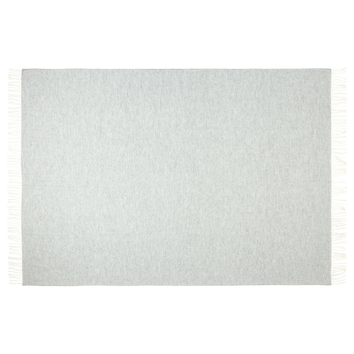 Chiswick Throw - Merino Wool/Cashmere - Light Grey