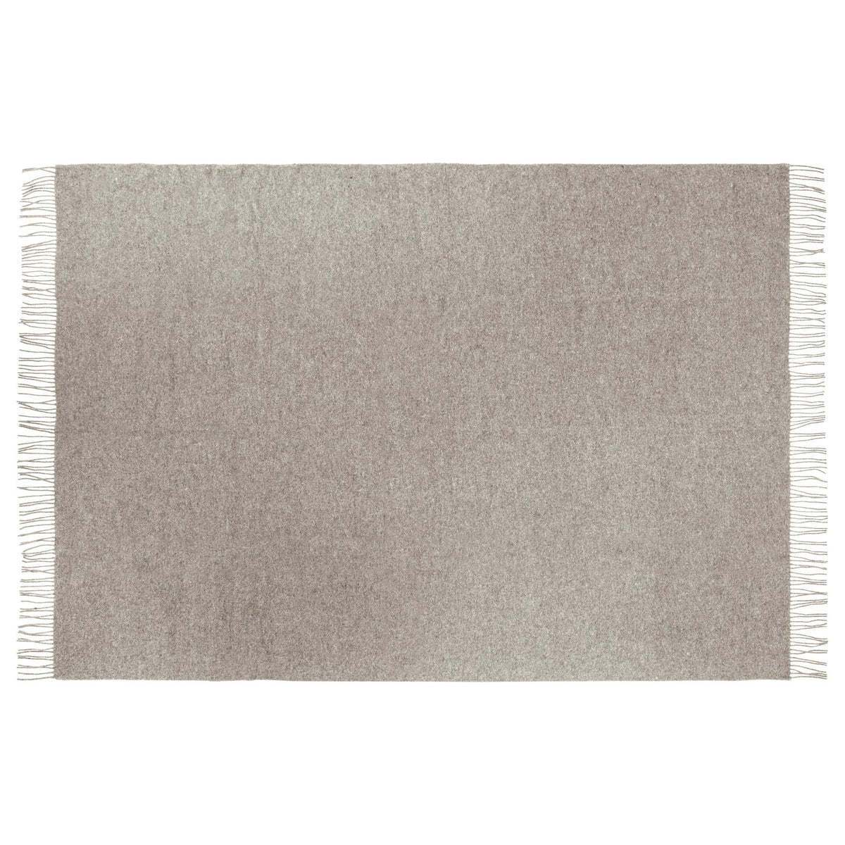 Chiswick Throw - Merino Wool/Cashmere - Stone