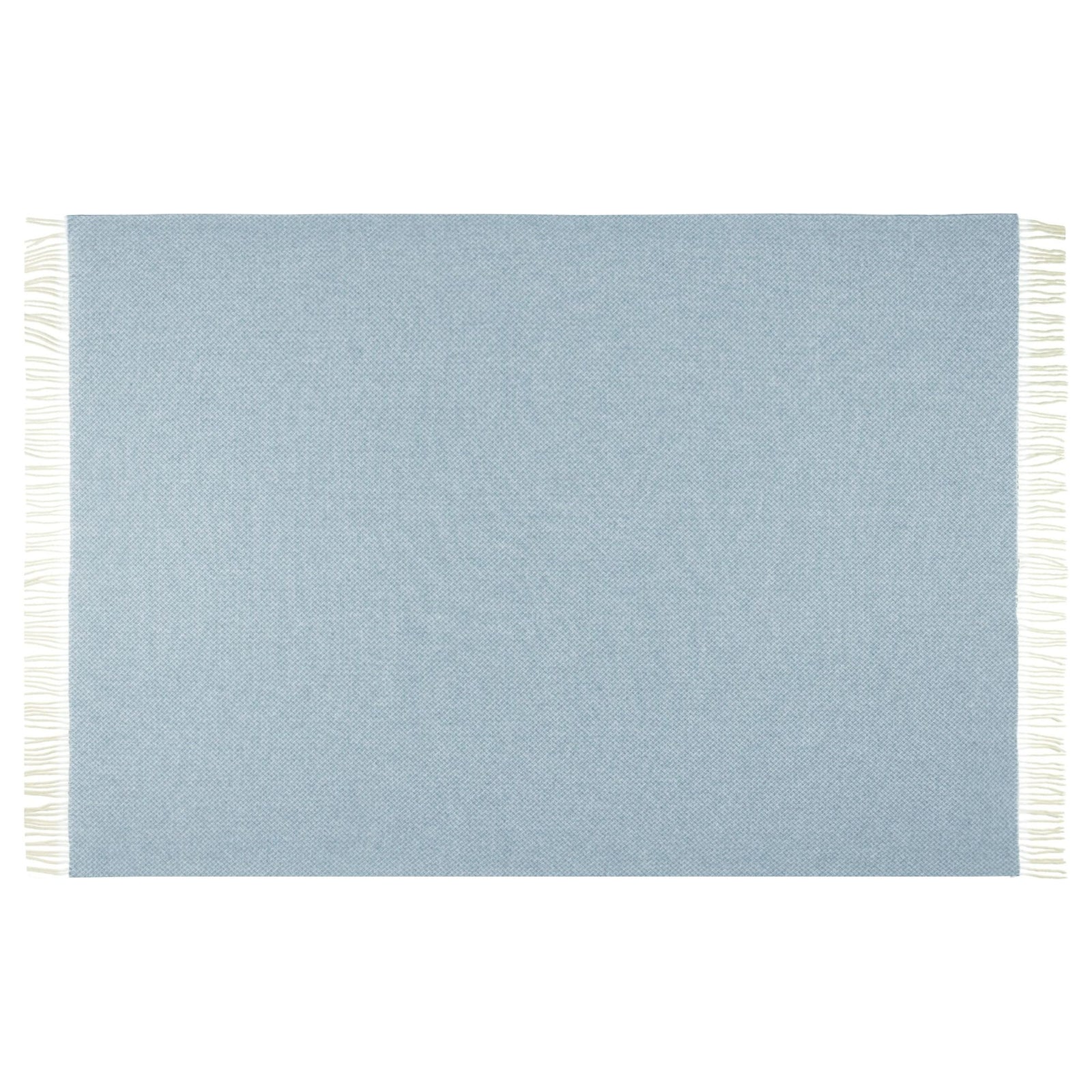 Chiswick Throw - Merino Wool/Cashmere - Blue