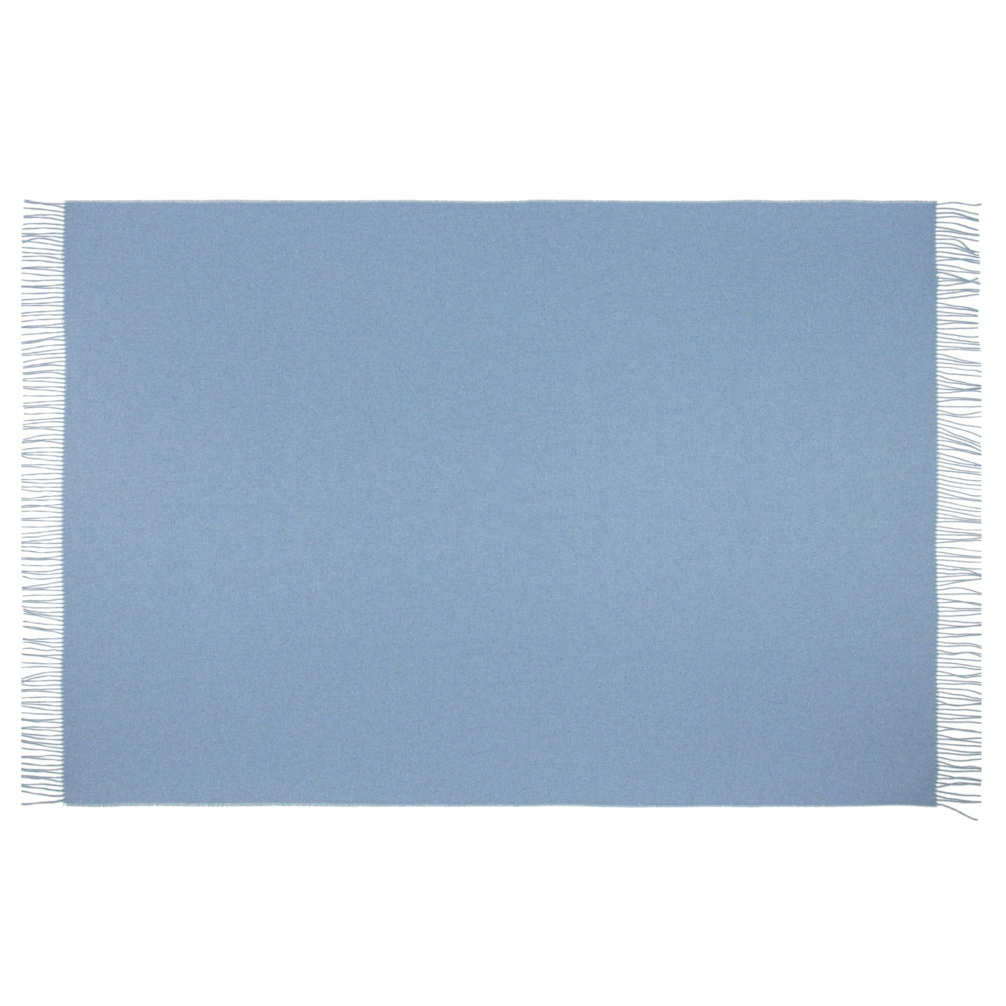 Paddington Throw - Fine Wool Blend - Blue
