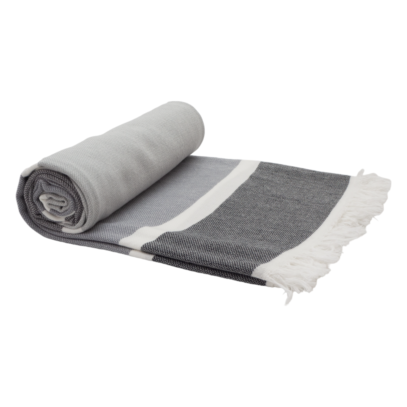 SORRENTO TURKISH COTTON TOWEL - MONOCHROME