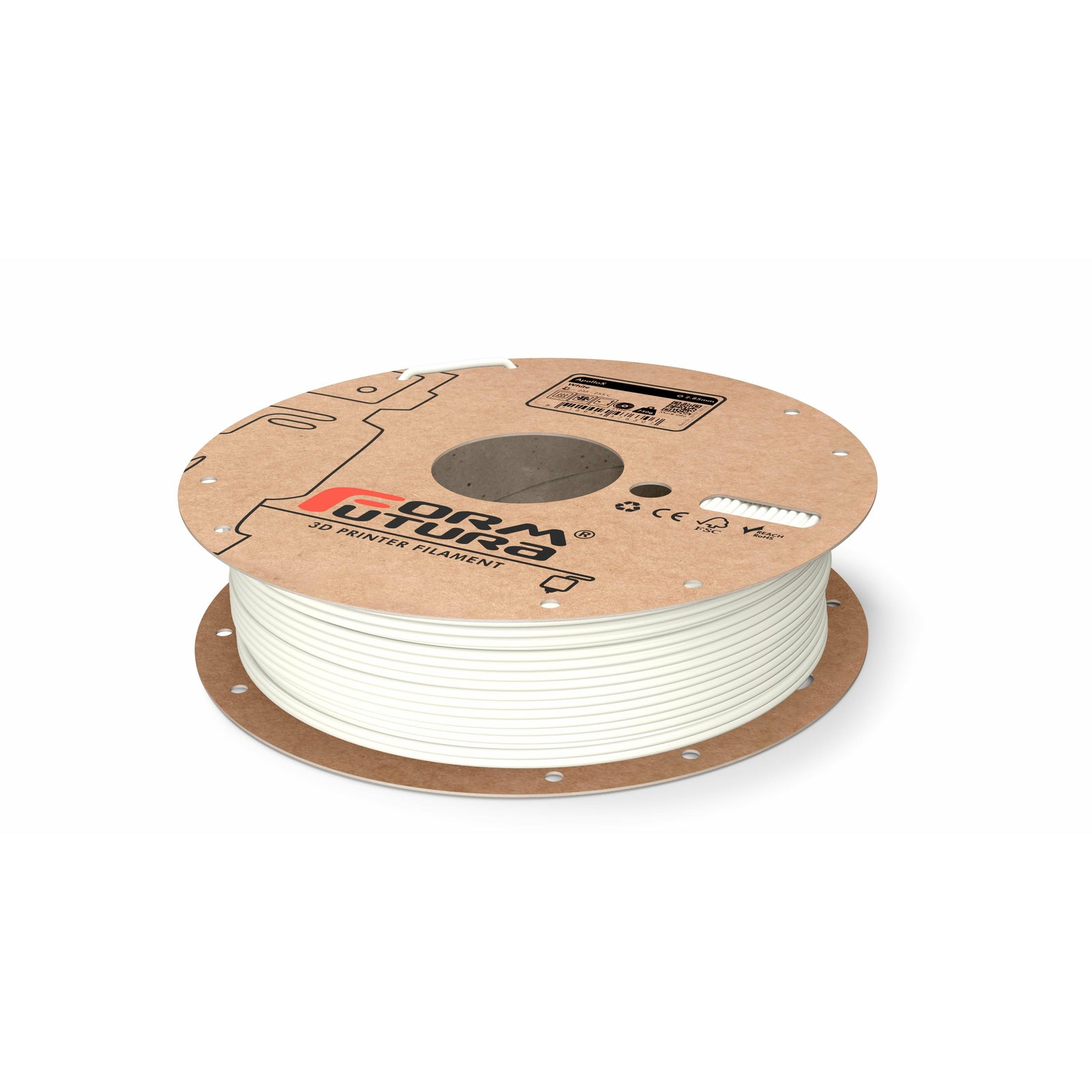 ASA Filament ApolloX 1.75mm White 750 gram 3D Printer Filament