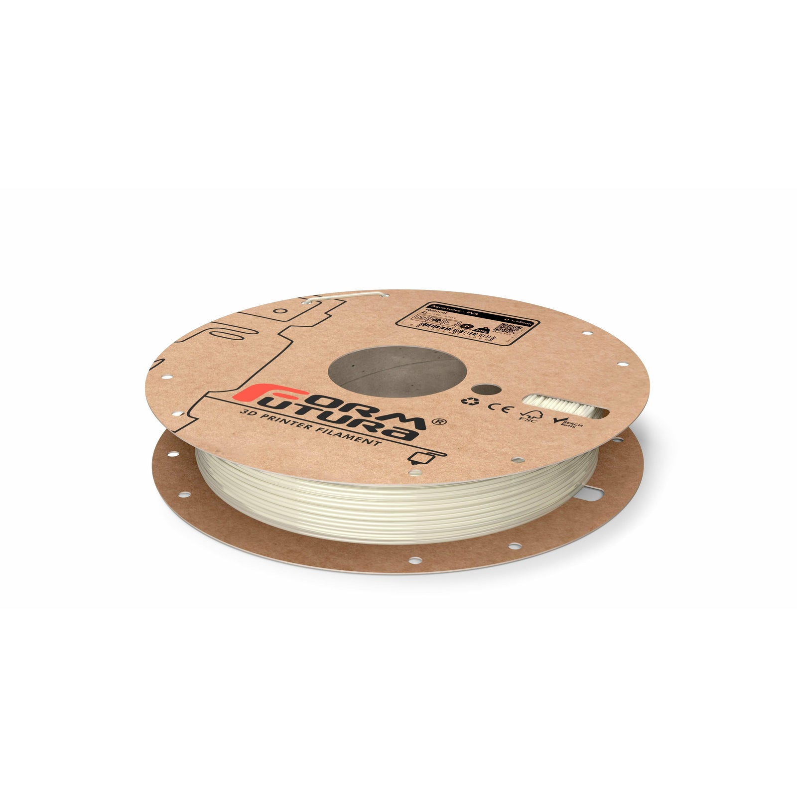 PVA Support Filament AquaSolve - PVA 1.75mm Natural 300 gram 3D Printer Filament