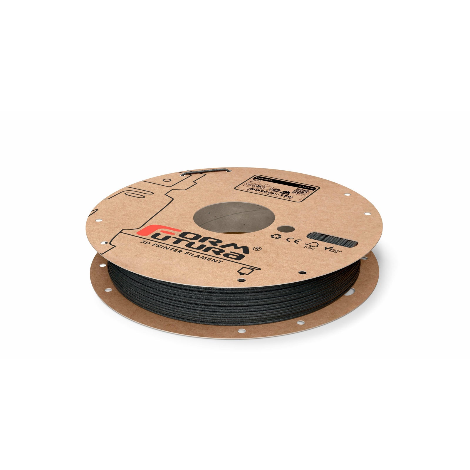Carbon Fibre PETG Filament CarbonFil 1.75mm Black 500 gram 3D Printer Filament