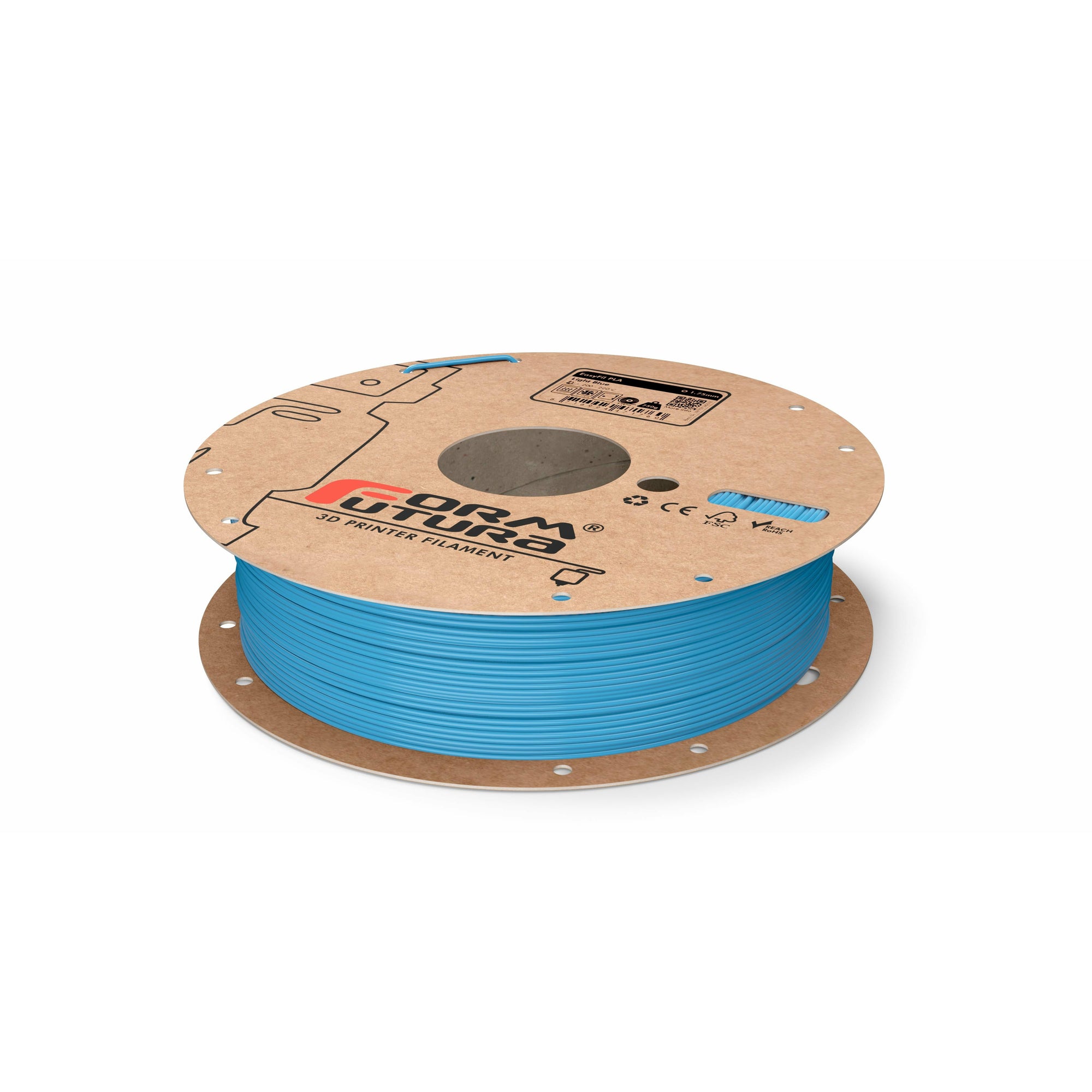 PLA Filament EasyFil PLA 1.75mm Light Blue 750 gram 3D Printer Filament