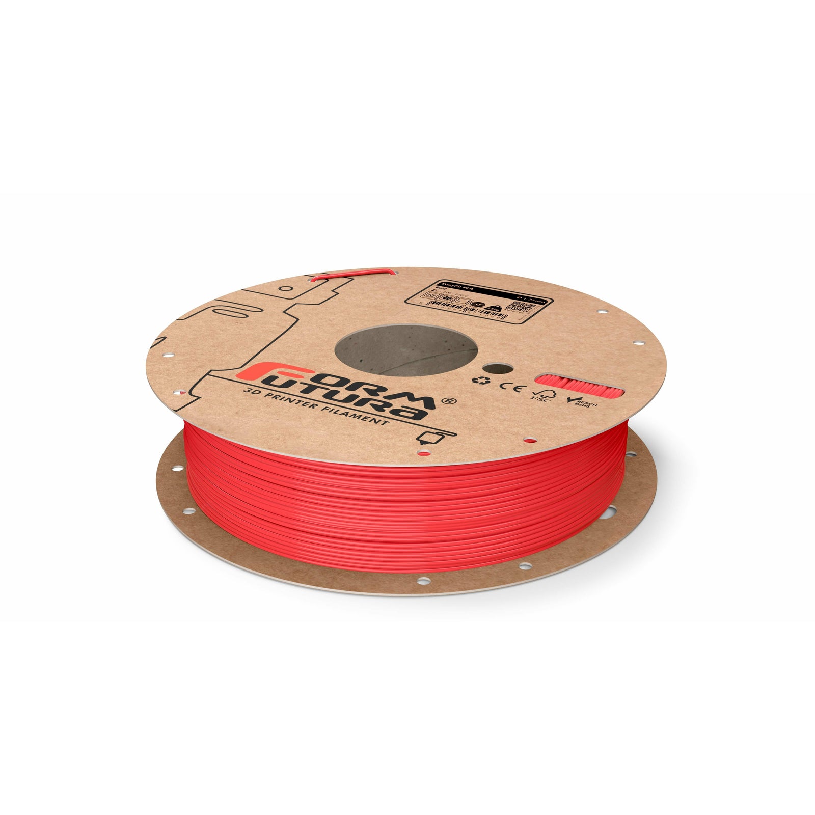 PLA Filament EasyFil PLA 1.75mm Red 750 gram 3D Printer Filament